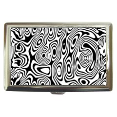 Psychedelic Zebra Black White Cigarette Money Cases