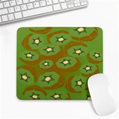 Relativity Pattern Moon Star Polka Dots Green Space Large Mousepads by Mariart