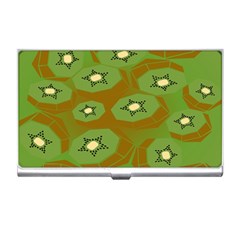 Relativity Pattern Moon Star Polka Dots Green Space Business Card Holders by Mariart