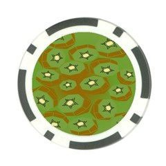 Relativity Pattern Moon Star Polka Dots Green Space Poker Chip Card Guard by Mariart