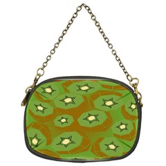 Relativity Pattern Moon Star Polka Dots Green Space Chain Purses (one Side) 