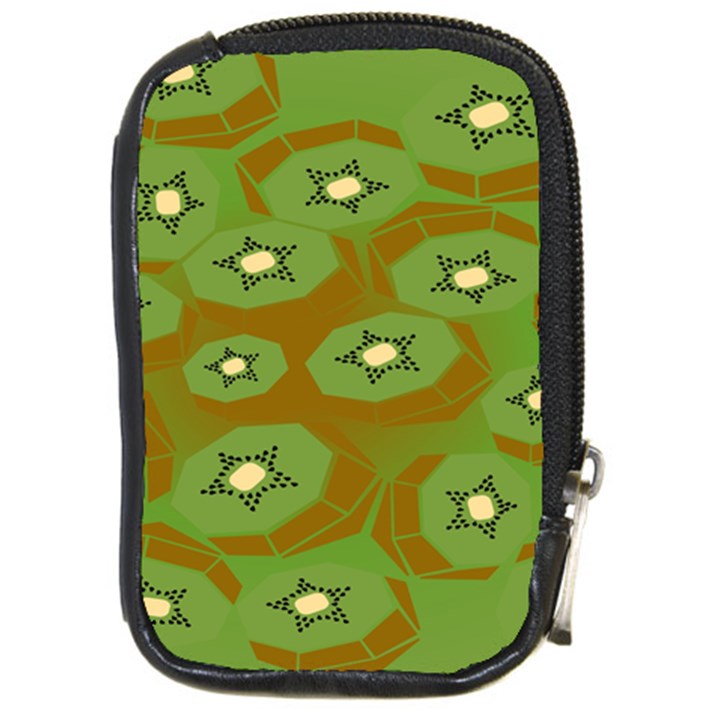 Relativity Pattern Moon Star Polka Dots Green Space Compact Camera Cases