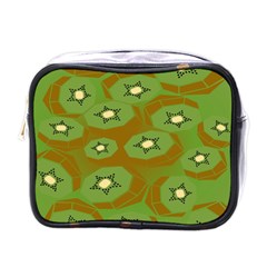 Relativity Pattern Moon Star Polka Dots Green Space Mini Toiletries Bags by Mariart