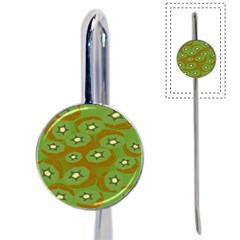 Relativity Pattern Moon Star Polka Dots Green Space Book Mark by Mariart