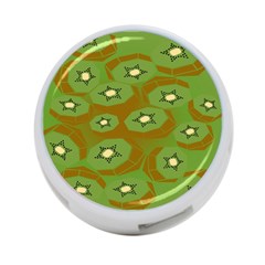 Relativity Pattern Moon Star Polka Dots Green Space 4-port Usb Hub (one Side)