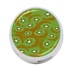 Relativity Pattern Moon Star Polka Dots Green Space 4-port Usb Hub (two Sides)  by Mariart