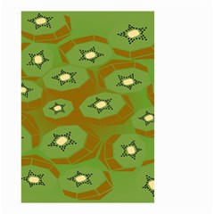 Relativity Pattern Moon Star Polka Dots Green Space Small Garden Flag (two Sides)