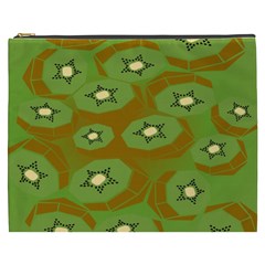 Relativity Pattern Moon Star Polka Dots Green Space Cosmetic Bag (xxxl)  by Mariart