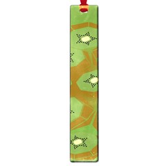 Relativity Pattern Moon Star Polka Dots Green Space Large Book Marks by Mariart