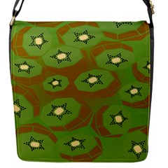 Relativity Pattern Moon Star Polka Dots Green Space Flap Messenger Bag (s)