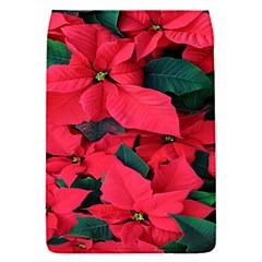 Red Poinsettia Flower Flap Covers (s)  by Mariart