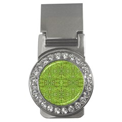 Digital Nature Collage Pattern Money Clips (cz)  by dflcprints