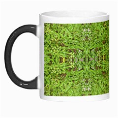 Digital Nature Collage Pattern Morph Mugs by dflcprints