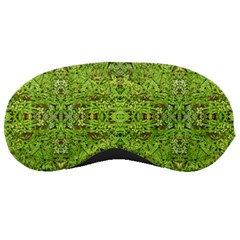 Digital Nature Collage Pattern Sleeping Masks by dflcprints