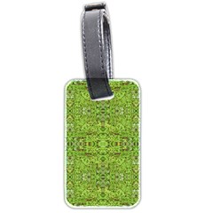 Digital Nature Collage Pattern Luggage Tags (two Sides) by dflcprints