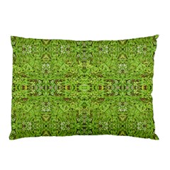 Digital Nature Collage Pattern Pillow Case (two Sides) by dflcprints