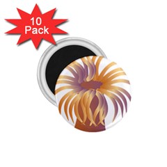 Sea Anemone 1 75  Magnets (10 Pack)  by Mariart