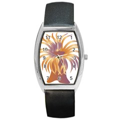 Sea Anemone Barrel Style Metal Watch by Mariart