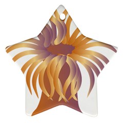 Sea Anemone Star Ornament (two Sides)