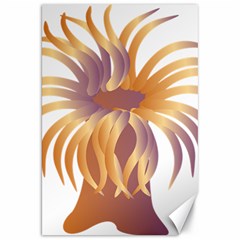 Sea Anemone Canvas 20  X 30   by Mariart