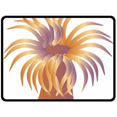 Sea Anemone Fleece Blanket (large)  by Mariart