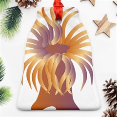 Sea Anemone Bell Ornament (two Sides)