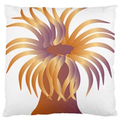 Sea Anemone Large Cushion Case (one Side)