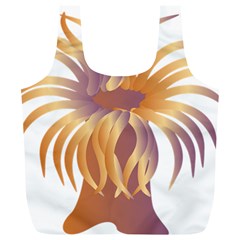 Sea Anemone Full Print Recycle Bags (l) 