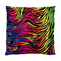 Rainbow Zebra Standard Cushion Case (one Side)