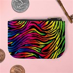 Rainbow Zebra Mini Coin Purses Back