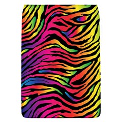 Rainbow Zebra Flap Covers (s)  by Mariart