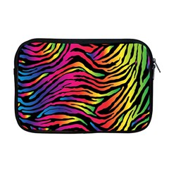 Rainbow Zebra Apple Macbook Pro 17  Zipper Case