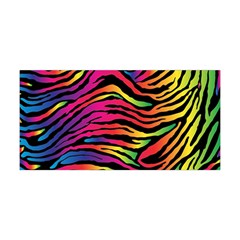 Rainbow Zebra Yoga Headband by Mariart