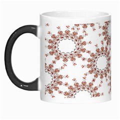 Pattern Flower Floral Star Circle Love Valentine Heart Pink Red Folk Morph Mugs by Mariart