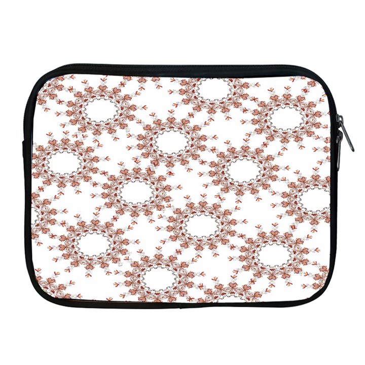 Pattern Flower Floral Star Circle Love Valentine Heart Pink Red Folk Apple iPad 2/3/4 Zipper Cases