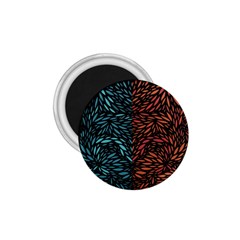 Square Pheonix Blue Orange Red 1 75  Magnets