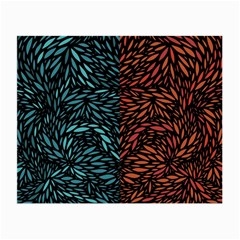 Square Pheonix Blue Orange Red Small Glasses Cloth by Mariart