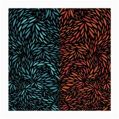 Square Pheonix Blue Orange Red Medium Glasses Cloth by Mariart