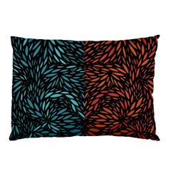 Square Pheonix Blue Orange Red Pillow Case by Mariart