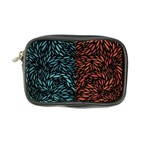 Square Pheonix Blue Orange Red Coin Purse Front