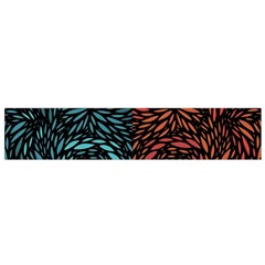 Square Pheonix Blue Orange Red Flano Scarf (small) by Mariart