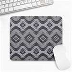 Triangle Wave Chevron Grey Sign Star Large Mousepads Front