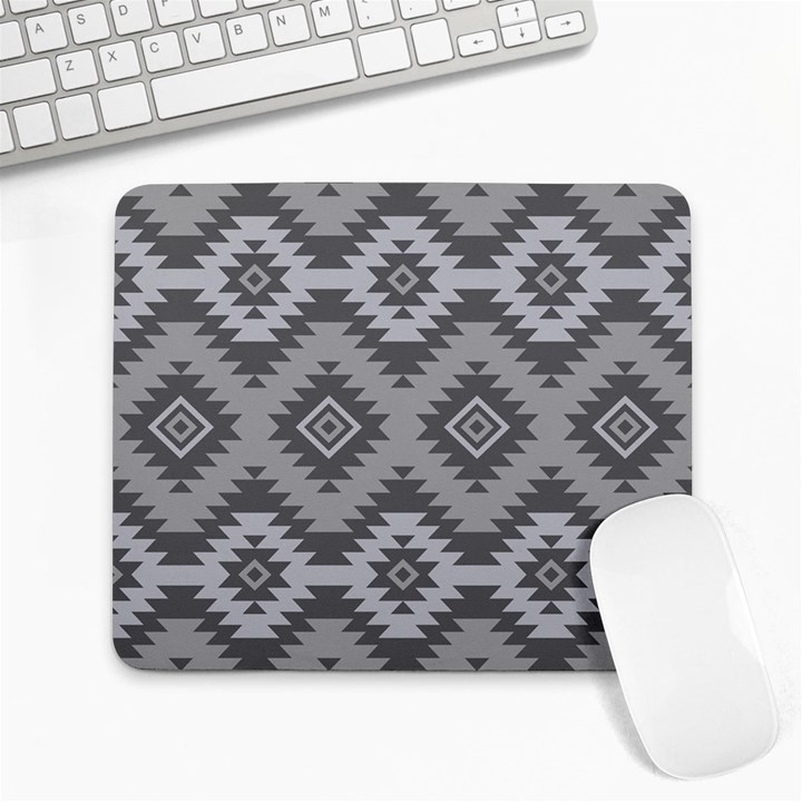 Triangle Wave Chevron Grey Sign Star Large Mousepads