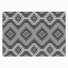 Triangle Wave Chevron Grey Sign Star Large Glasses Cloth by Mariart