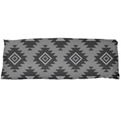 Triangle Wave Chevron Grey Sign Star Body Pillow Case Dakimakura (two Sides) by Mariart