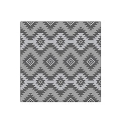 Triangle Wave Chevron Grey Sign Star Satin Bandana Scarf by Mariart