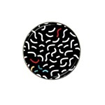 Toucan White Bluered Hat Clip Ball Marker (4 pack) Front