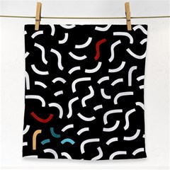 Toucan White Bluered Face Towel