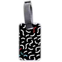 Toucan White Bluered Luggage Tags (two Sides) by Mariart