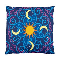 Sun Moon Star Space Vector Clipart Standard Cushion Case (one Side)